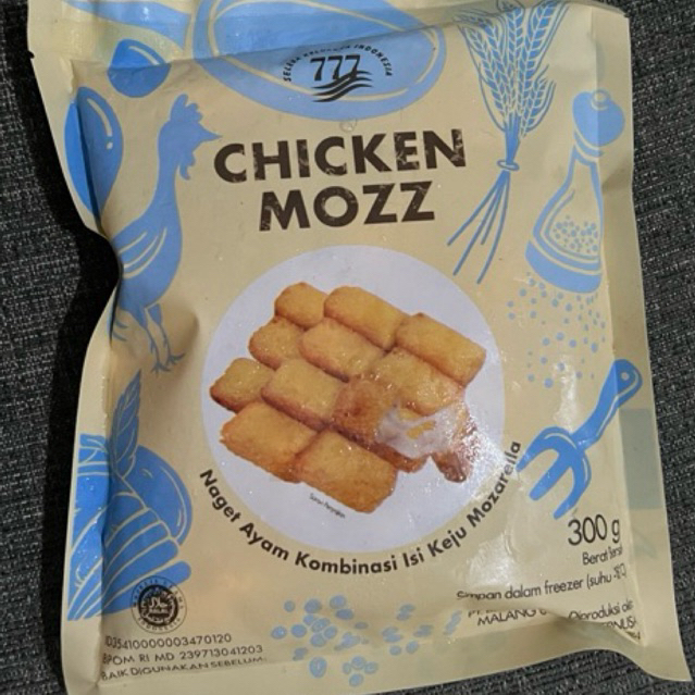 

Chicken Mozz / mozzarella chicken 777 frozen food