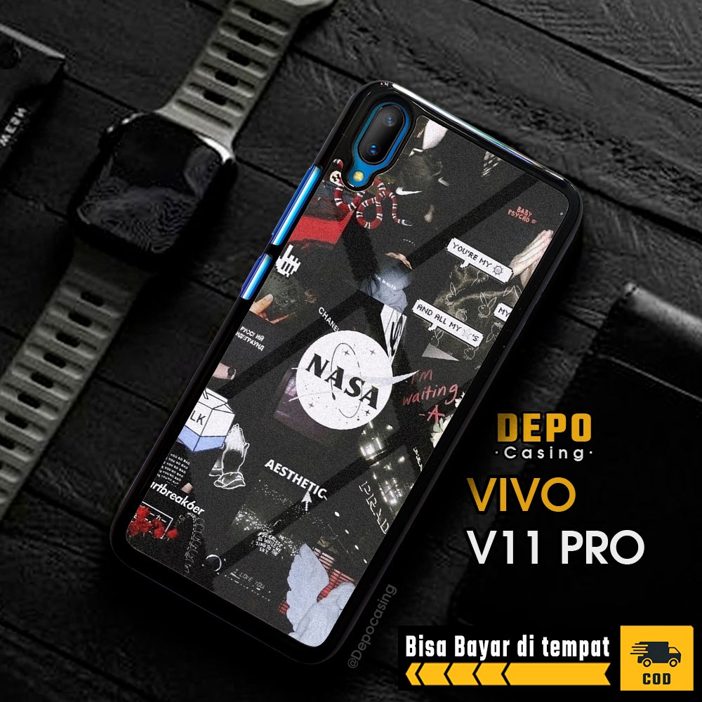 Case Vivo V11 Pro Casing Vivo V11 Pro Casing Depo Casing [NASA] Case Glossy Case Aesthetic Custom Ca