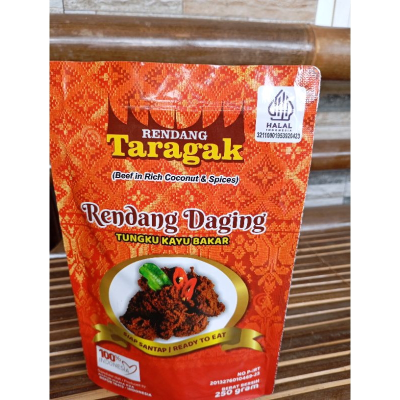 

Rendang Daging Taragak Tungku Kayu Bakar