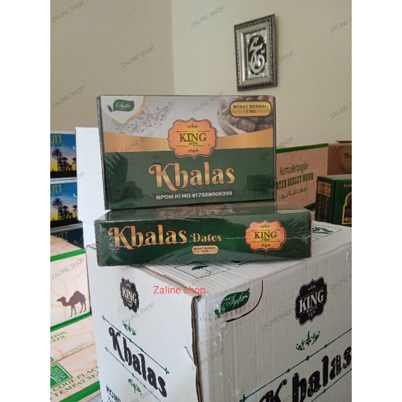 

Kurma khalas king 1000gram