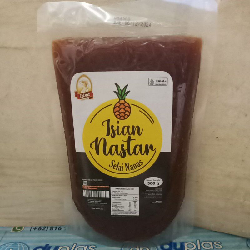 

Edna Selai Nanas / Nastar Filling 500 gr