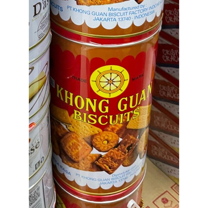 

Khong Guan biskuit kaleng rantai 1kg