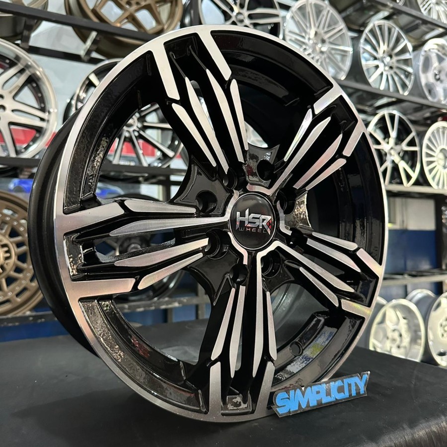 PELEK RACING MOBIL HSR MERKIN RING 14 WARNA TWOTONE