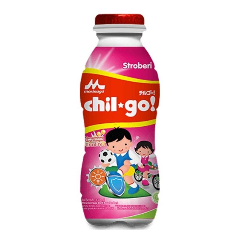 

morinaga Chil-Go Susu Steril Stroberi 130ml