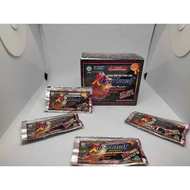 [BEST] KAPSUL XTRA KUAT ORIGINAL || Untuk pria sejati kuat dan berstamina