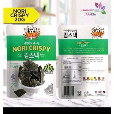 

Snack nori crispy original 20gr