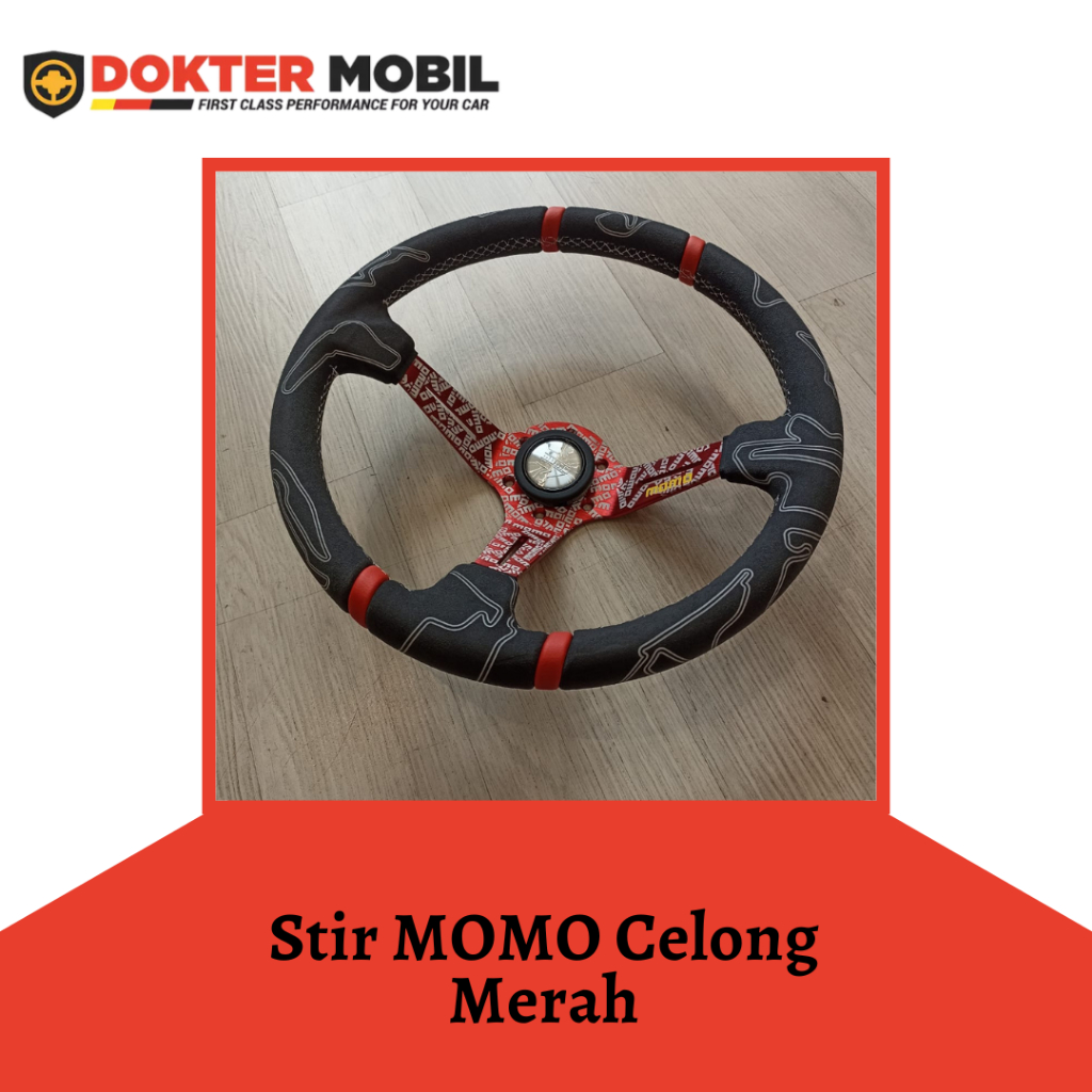 Stir Racing Momo / Stir Momo Celong Merah