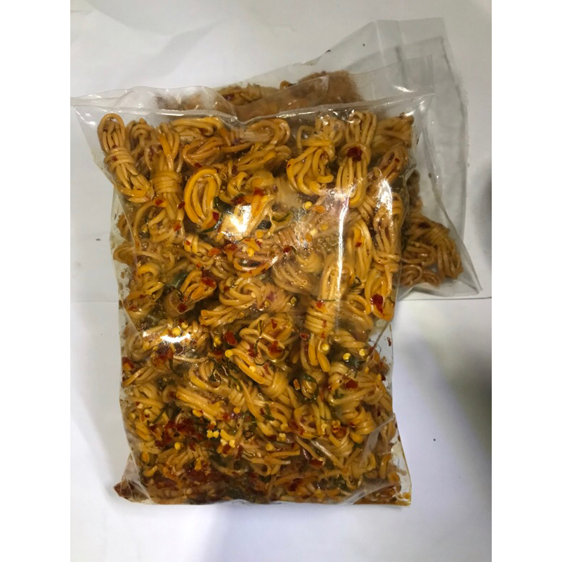 

Mie gulung pedas daun jeruk 500g Si Kamsbing