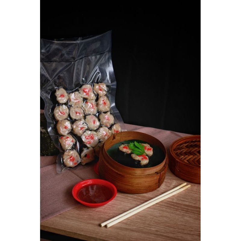 

Dimsum Super PREMIUM Nori Isi 20 PCS Sudah Termasuk Saos Didalam Kemasan