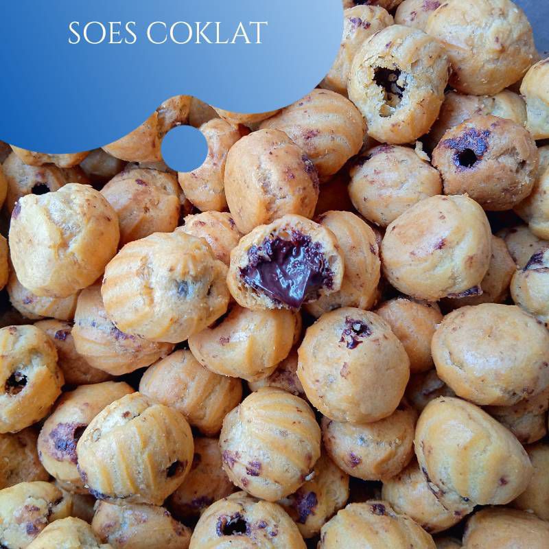 

Soes Coklat 250gr / snack kiloan / jajan lebaran / cemilan