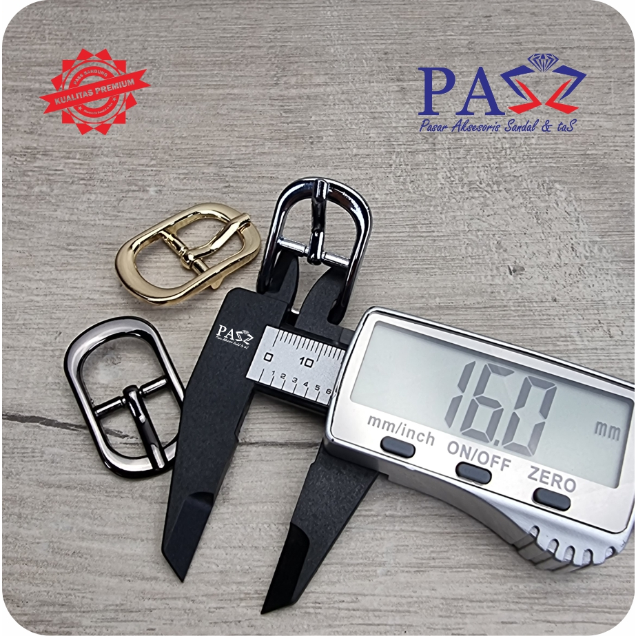 Gesper Tas  Ring Tusuk Ring Jarum G1003/15mm (Premium)