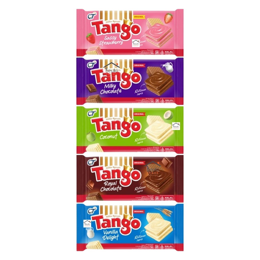 

Wafer Tango Ratusan Lapis Renyah dan Lezat Berbagai Varian Pilih Rasa