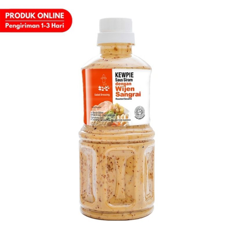 

KEWPIE Wijen Saus Siram dengan Wijen Sangrai 500 ml