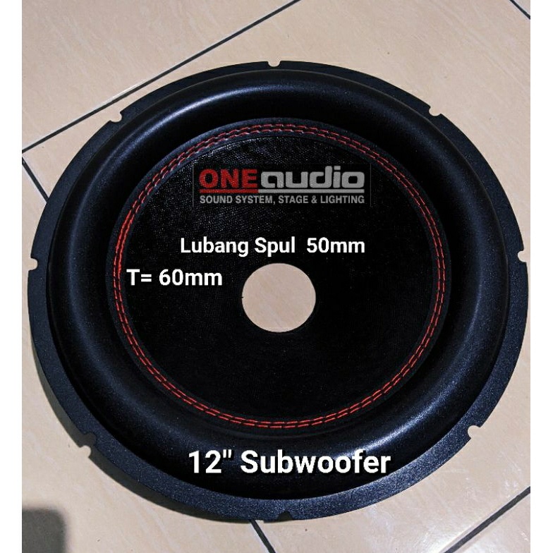 ART N67D Daun speaker Subwoofer 12 inch Jait merah