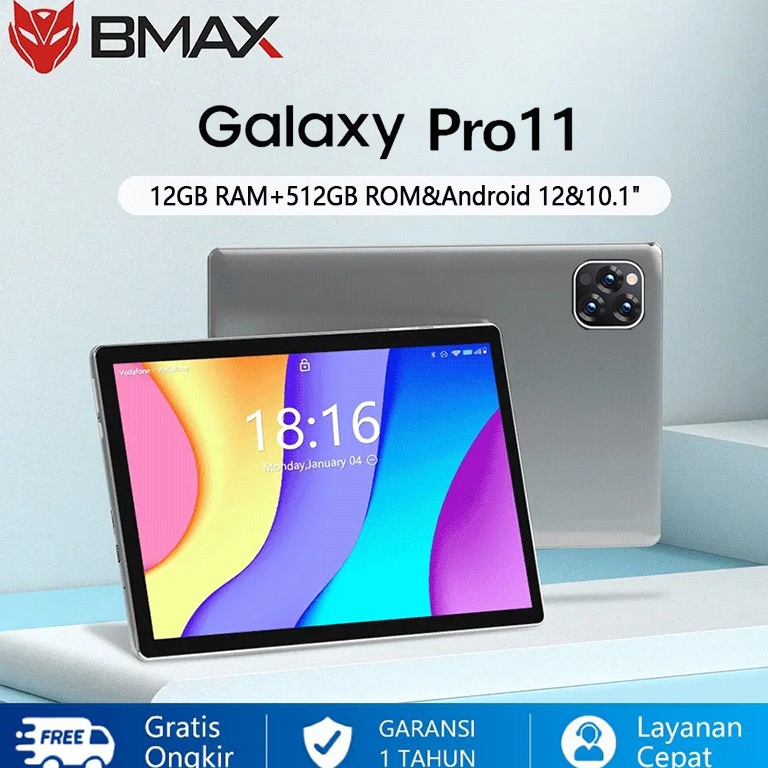 KODE T76A Tablet Murah 5G Baru Galaxy Pro11 Tab 11inch RAM 12GB512GB ROM Tablet baru Tablet Pembelaj