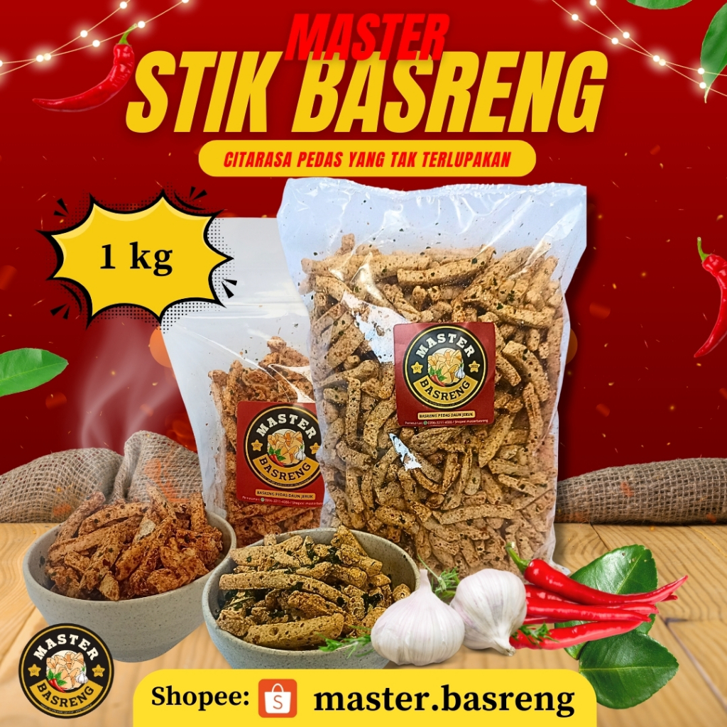 

Master Basreng Kemasan 1 Kg Baso Goreng Paling Nagih
