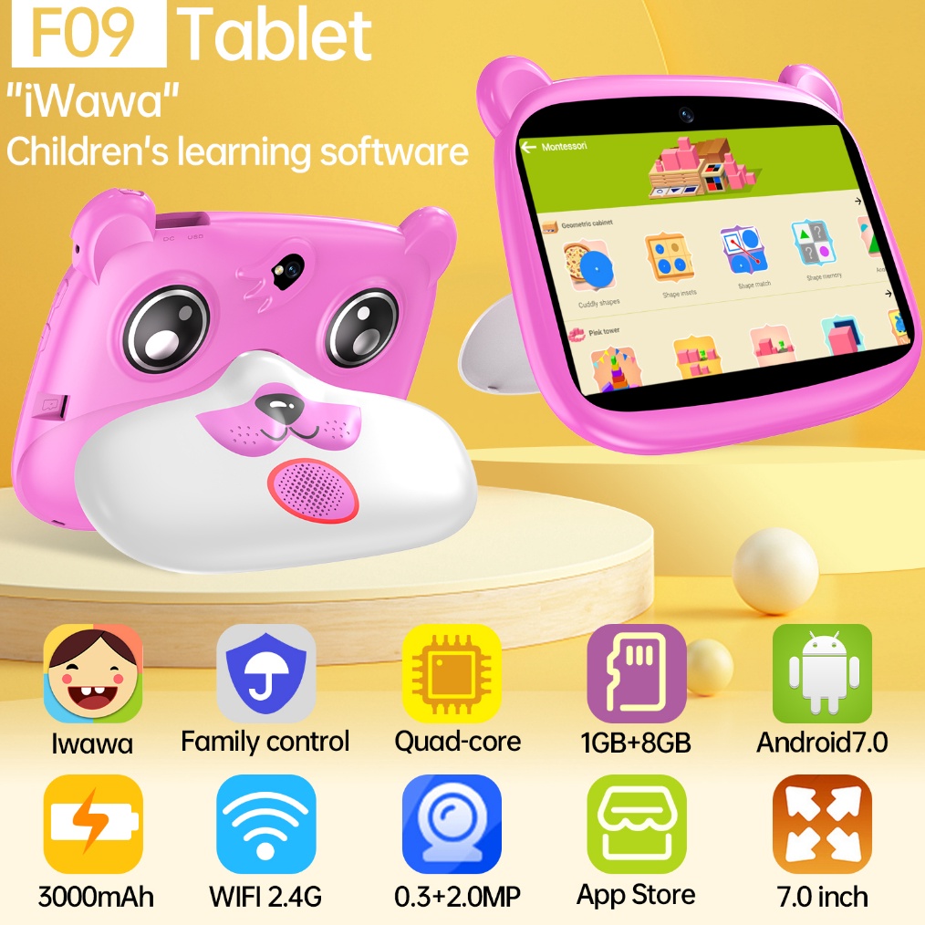 KODE E28Z Bisa CODHD Kids Tablet 7 Inch Android Tab 2GB32GB 3mAh Tablet Anak Anak Tablet Baru Tablet Anak Anak Untuk Belajar Tablet Belajar Anak Sentuh Edukasi Tabletanak Murah