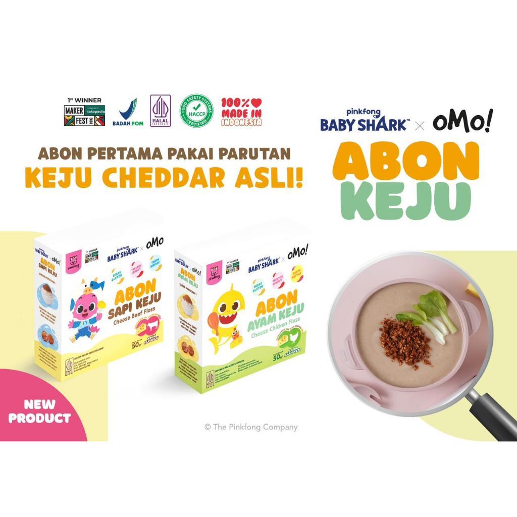 

Omo Abon Keju Ayam&Sapi Floss 50gr