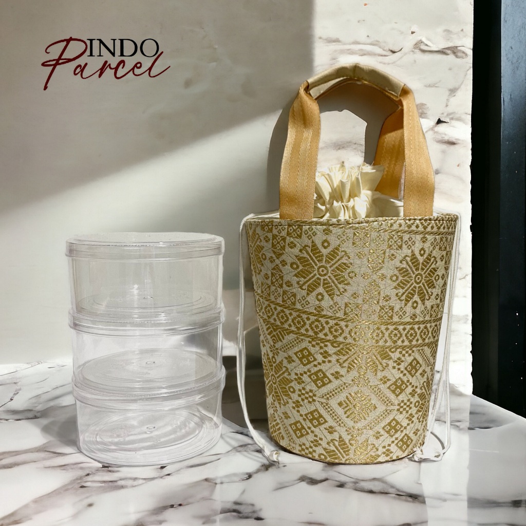 

RB INDOPARCEL - Tas Parcel Songket Tas Hampers Lebaran Idul Fitri tas souvenir tas keranjang parcel