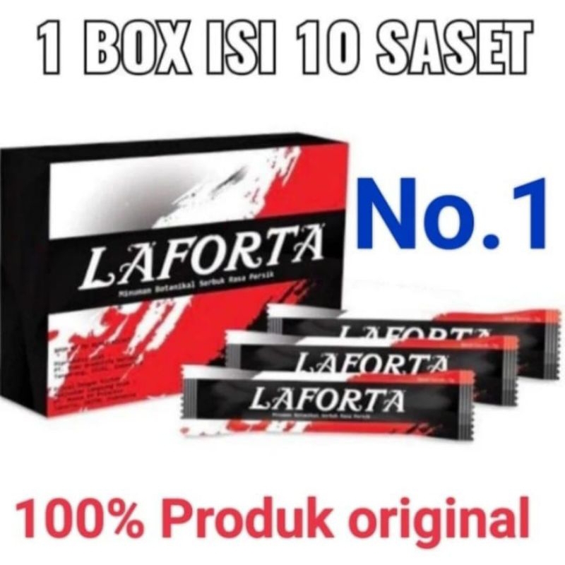 LAFORTA ASLI ORIGINAL MINUMAN SERBUK HERBAL Dr BOYKE 10 SACHET