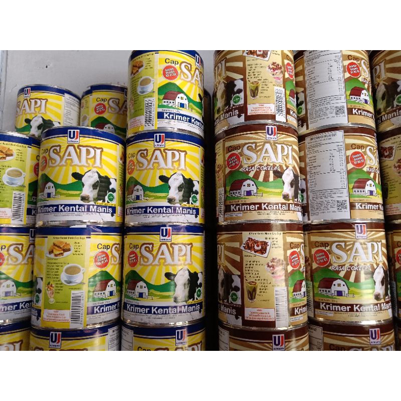

Susu Kental Manis Cap Sapi Ultra Jaya 375gram