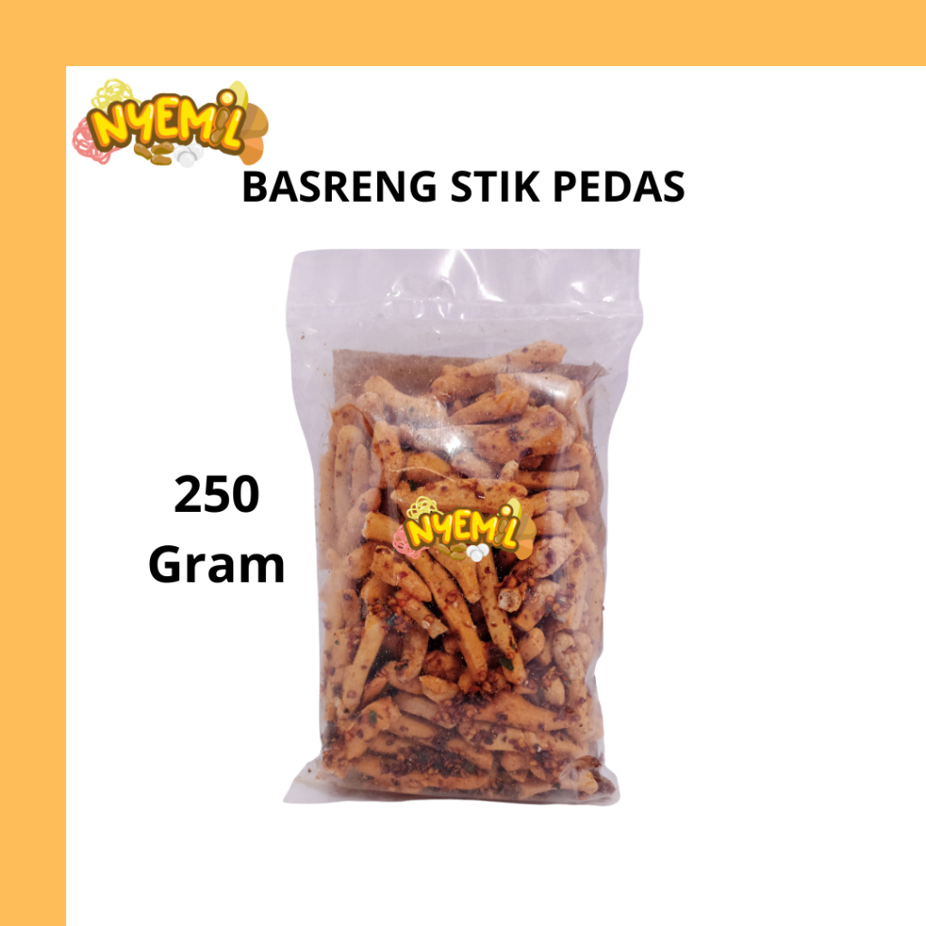 

Basreng Stik Pedas 250gr
