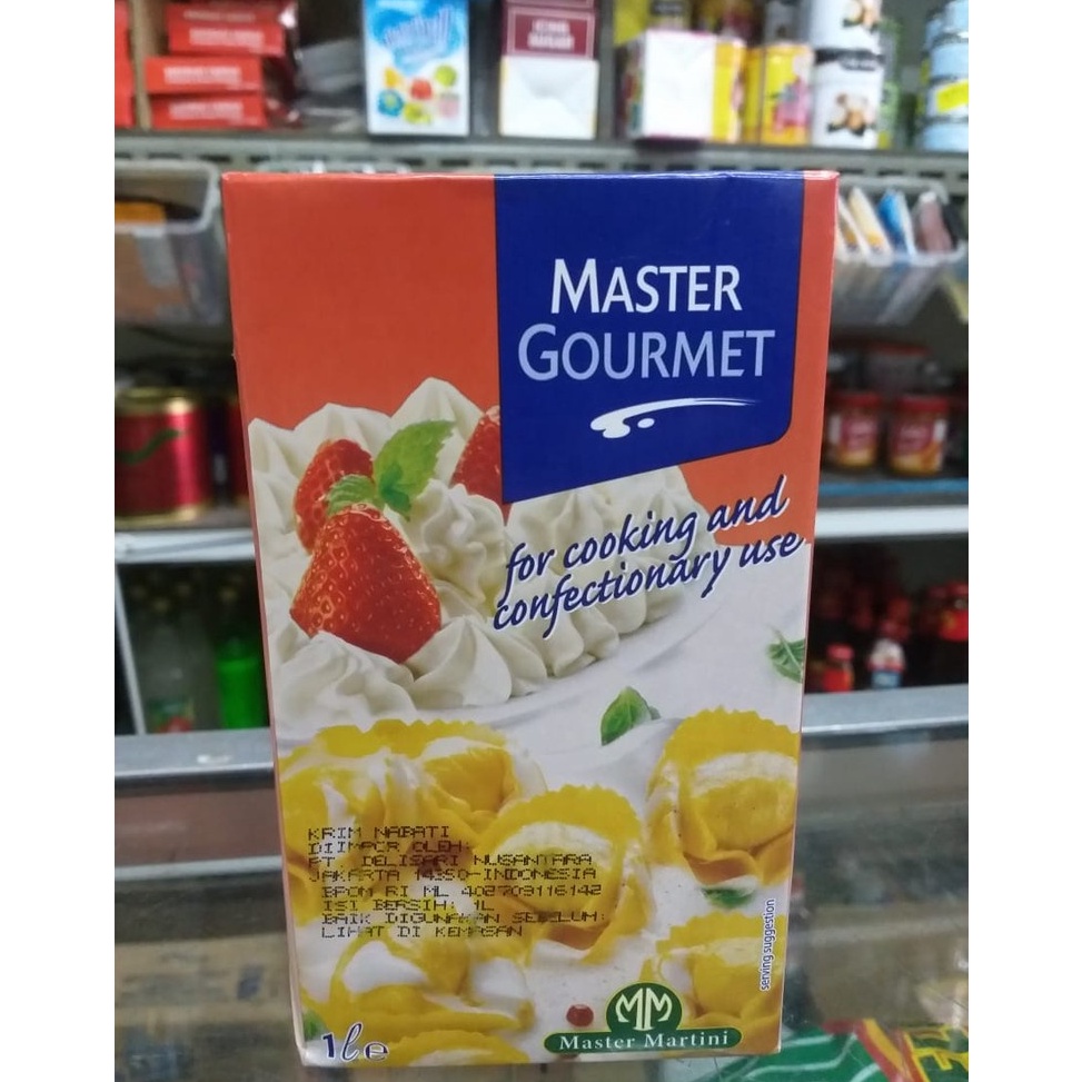 

SUPER DISKON cooking cream MASTER GOURMET 1 lt