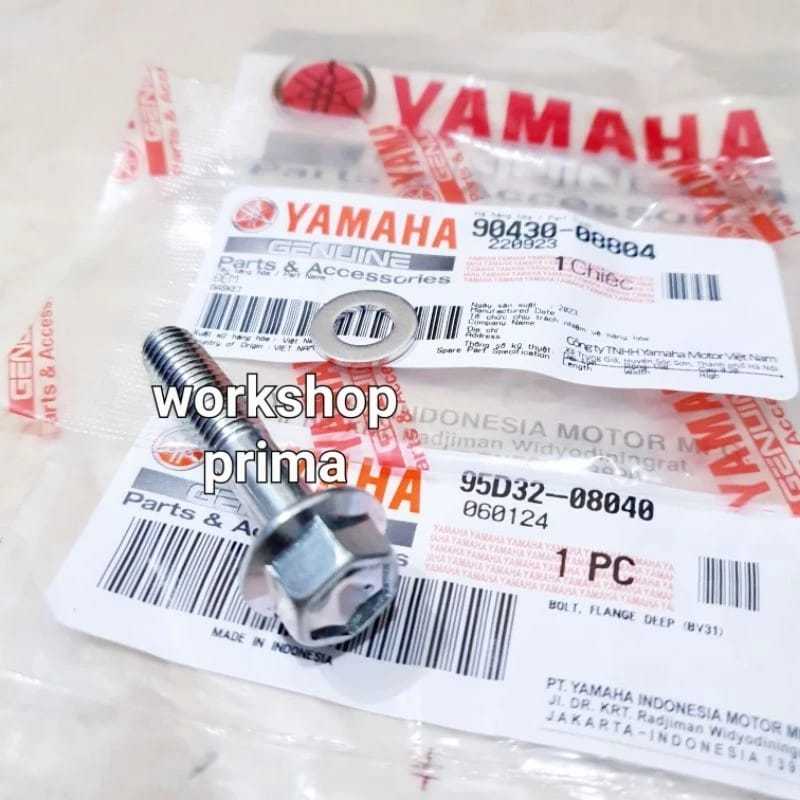 baut 12 ring tembaga kuningan tab tap pembuangan oli gear gardan rasio cvt nmax 150 n max old lama 2