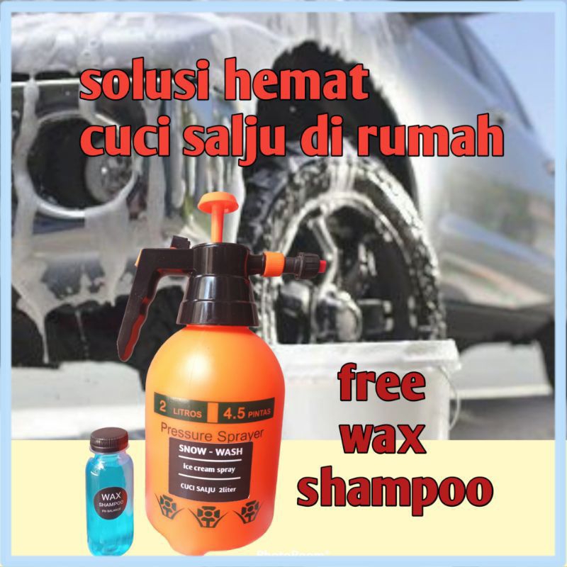 spray snow wash sprayer salju sprayer foam sprayer busa