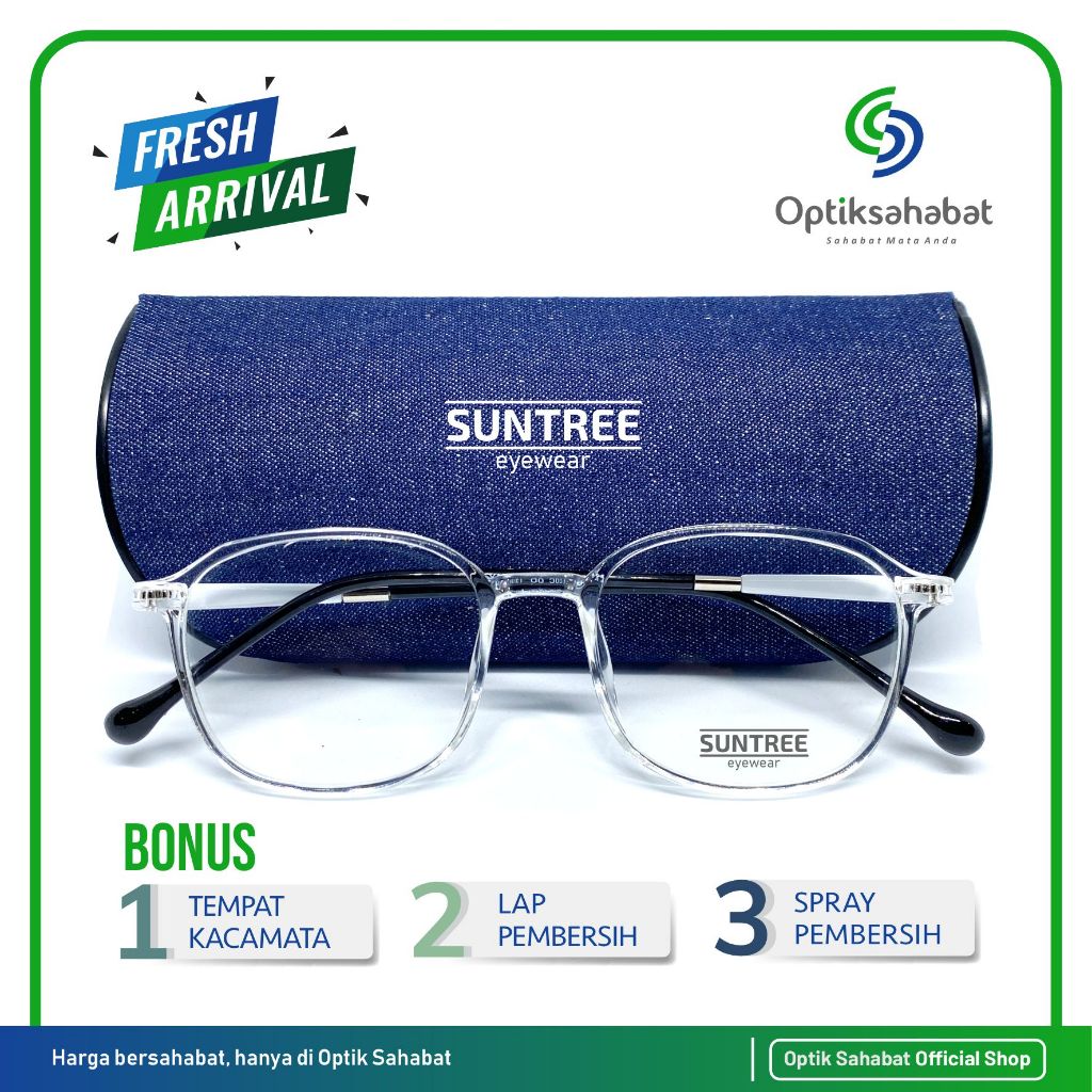 Suntree Eyewear 2127L - Kacamata Blue Ray Photochromic