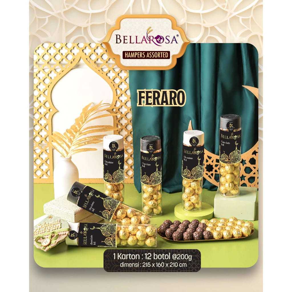 

EDISI LEBARAN IDUL FITRI HAMPERS FERARO (1 BOTOL) BELLAROSA PARCEL LEBARAN