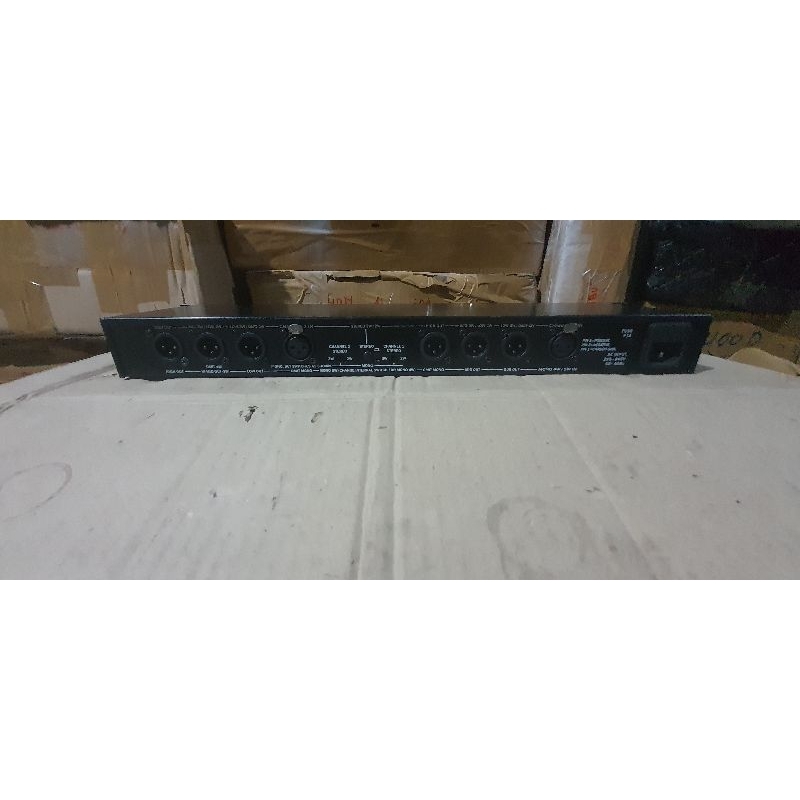 crossover aktif 3way spl audio ac23b second bekas normal siap pakai