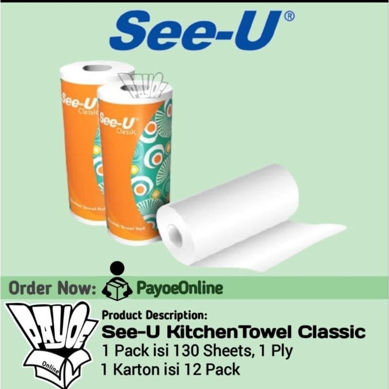 Tissue See U Kitchen Towel