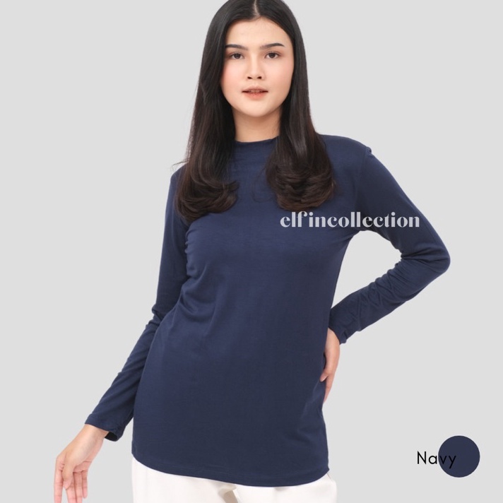 FSASH SALE MANSET BAJU LONGSLEEVE SIZE M L XL TURTLENECK RAYON UNIQLO PREMIUM  MANSET DALAMAN WANITA