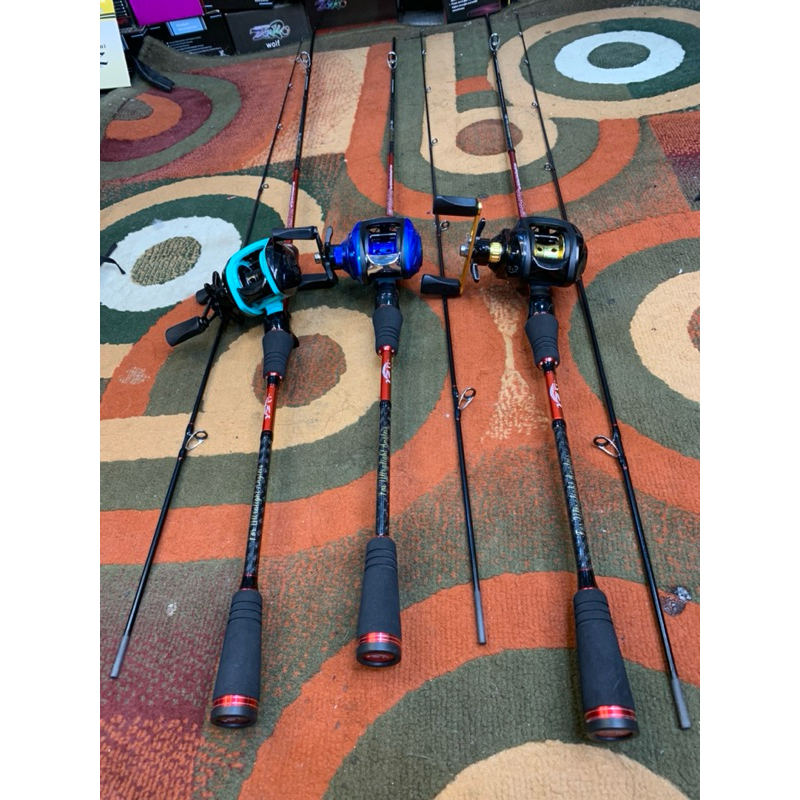 joran impertetor UL carbon padat set Reel bc zorro