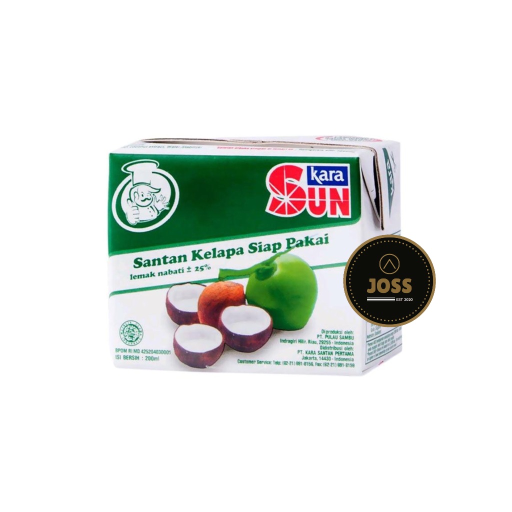 

[KHUSUS INSTAN] SUN KARA Santan Kelapa 200 ml