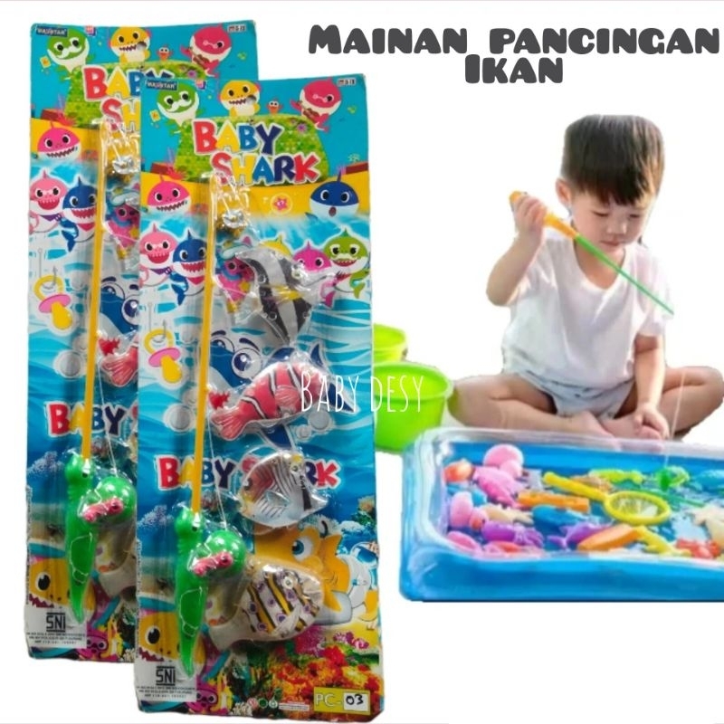 MAINAN ANAK PANCINGAN MAGNET BESAR / MANCING MANIA / MAINAN GAME FISHING