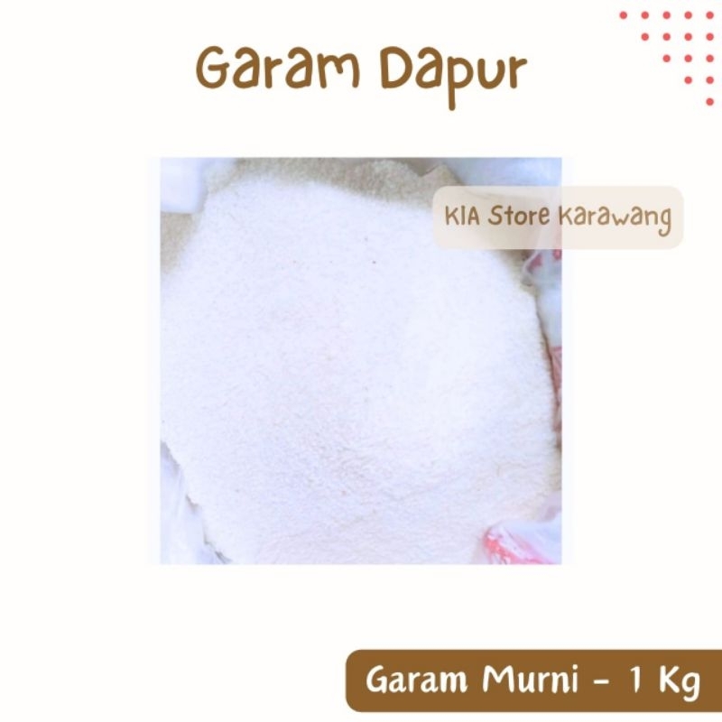 

GROSIR | Garam Dapur / Garam Halus Curah - Berat 1 Kg/Pcs