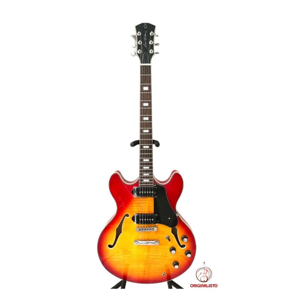 Gitar Elektrik Semi Hollow Sire H7 Vintage - Cherry Sunburst