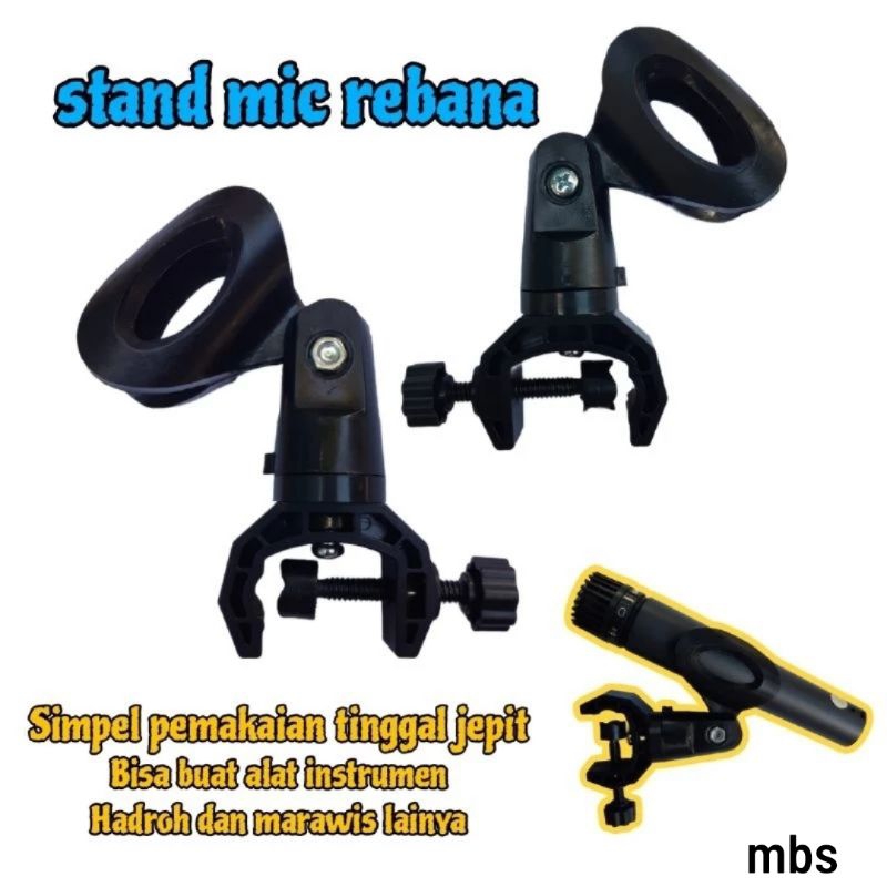 Stand mic kendang rebana hadroh