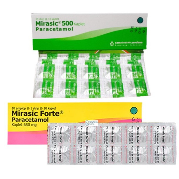 Mirasic 500 mg I  Mirasic Forte 650 mg