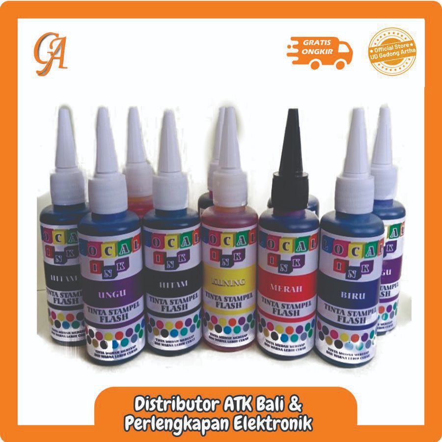 

TINTA STEMPEL WARNA/FLASH 100ML ALL VARIANT