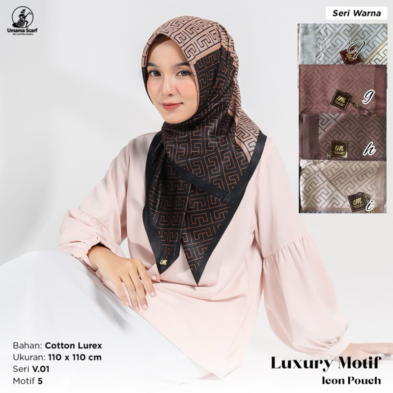 Jilbab Segiempat Umama Luxury Premium