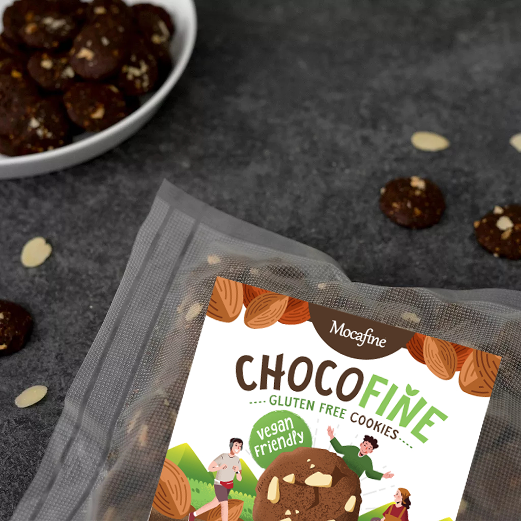 

Vegan Gluten Free Cookies ChocoFine - Egg Free - Dairy Free 500 Gr