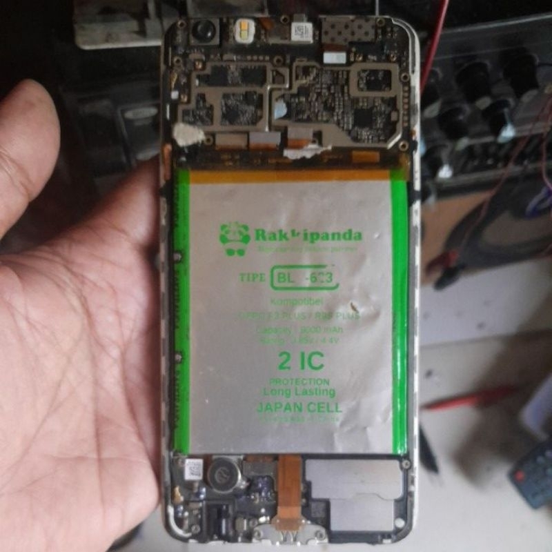 OPPO F3 PLUS MATOT LCD OKE