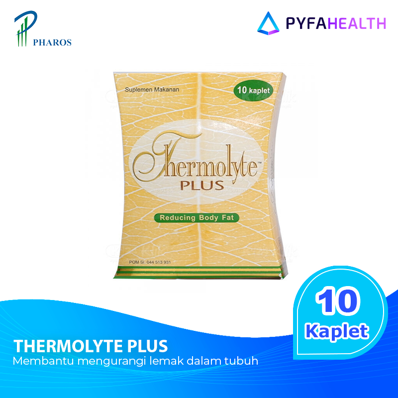 Thermolyte Plus Menurunkan Berat Badan, Diabetes & Kolestrol (10/30 Kaplet)