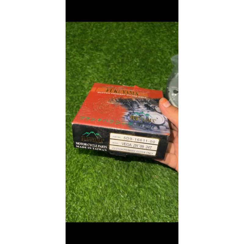 Mangkok ganda mangkok kopling vegazr 24T fukuyama