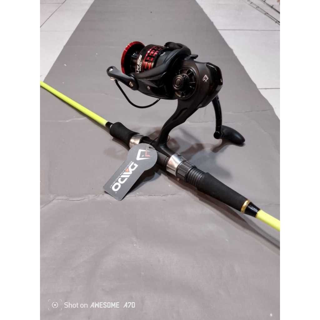 Set Joran Laut kuat murah + reel DAIDO ARES 6000
