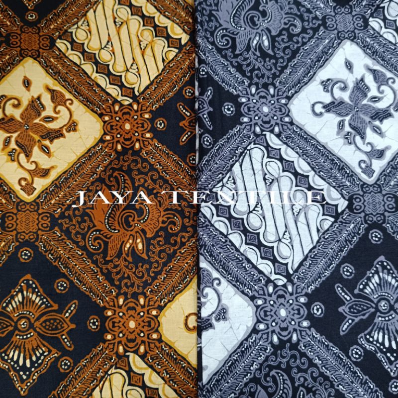 JAYA TEXTILE | KAIN BATIK KATUN - Kain Batik Katun Traditional Sogan / Kain Batik Rok / Kain Batik S
