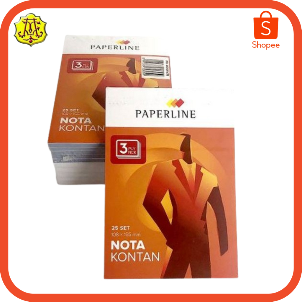 

NOTA KONTAN PAPERLINE 3 PLY KECIL / NOTA PPL 3 PLY K NCR